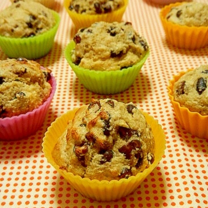 おから小豆マフィン レシピ 作り方 By あず 楽天レシピ